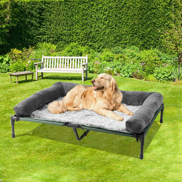 Extra Large Cooling Elevated Dog Bed