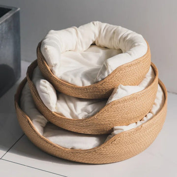 Sofa Bamboo Mat Waterproof Dog Sleeping Baskets