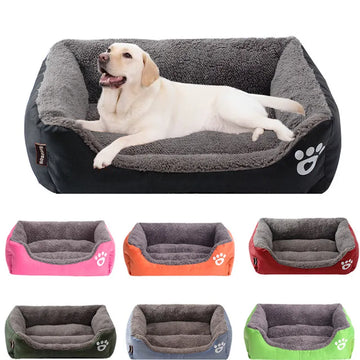 Warm Cozy Large Dog Bed House